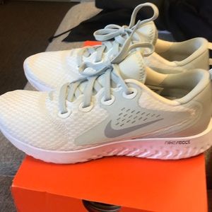Women’s Nike react running shoes, only worn once